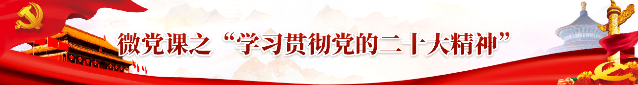 微党课之“学习贯彻党的二十大精神”.png